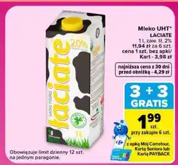 Carrefour Mleko UHT ŁACIATE oferta