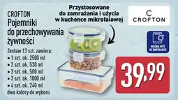 ALDI Crofton Pojemniki do przechowywania żywności oferta