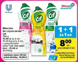 Carrefour CIF Mleczko do czyszczenia oferta