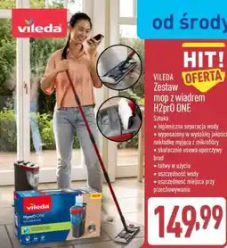 ALDI VILEDA Zestaw mop z wiadrem H2prO ONE oferta