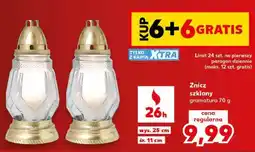 Kaufland Znicz szklany oferta