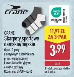 ALDI CRANE Skarpety sportowe damskie/męskie oferta