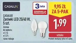 ALDI CASALUX Żarówki LED 25/40 W, 5 szt oferta
