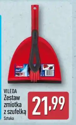 ALDI VILEDA Zestaw zmiotka z szufelką oferta