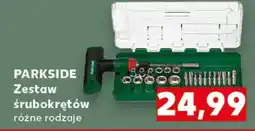Kaufland Parkside Zestaw śrubokrętów oferta