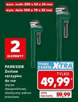 Kaufland PARKSIDE Zestaw szczypiec do rur oferta