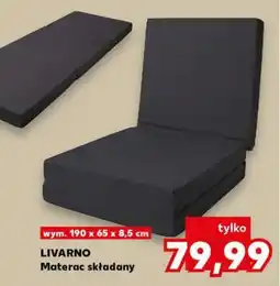 Kaufland LIVARNO Materac składany oferta