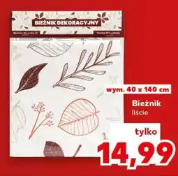 Kaufland Bieżnik liście oferta