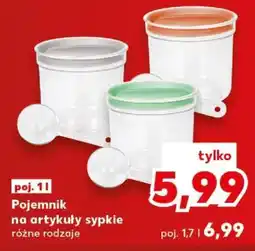 Kaufland Pojemnik na artykuły sypkie oferta