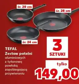 Kaufland TEFAL Zestaw patelni oferta