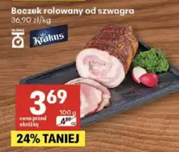 Delikatesy Centrum Boczek rolowany od szwagra oferta