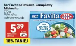 Delikatesy Centrum Ser Favita sałatkowo-kanapkowy Mlekovita oferta