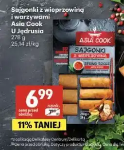 Delikatesy Centrum Sajgonki z wieprzowiną i warzywami oferta