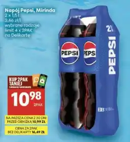 Delikatesy Centrum Napój Pepsi, Mirinda oferta