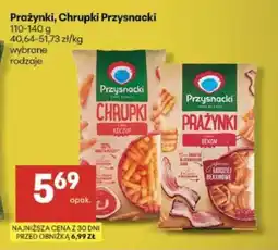 Delikatesy Centrum Prażynki, chrupki PRZYSNACKI oferta