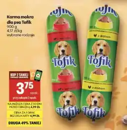 Delikatesy Centrum Karma mokra dla psa Tofik oferta