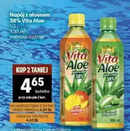 Delikatesy Centrum Napój z aloesem 38% Vita Aloe oferta