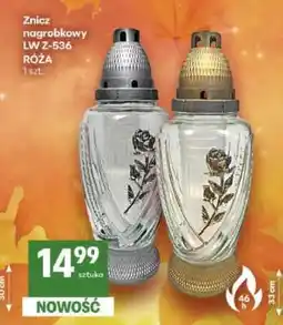 Delikatesy Centrum Znicz nagrobkowy LW Z-536 RÓŻA oferta