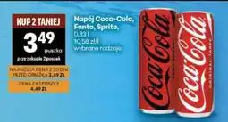 Delikatesy Centrum Napój Coca-Cola, Fanta, Sprite oferta