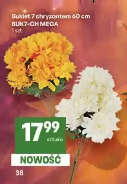 Delikatesy Centrum Bukiet 7 chryzantem 60 cm oferta
