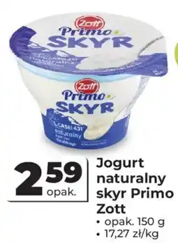Odido Jogurt naturalny skyr Primo Zott oferta