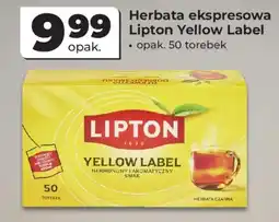 Odido Herbata ekspressowa Lipton Yellow Label oferta