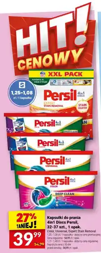 Twój Market Kapsułki do prania 4in1 Discs Persil oferta