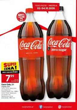 Twój Market Coca-Cola, 2 l oferta