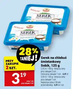 Twój Market Serek na chlebu śmietankowy Sobik oferta