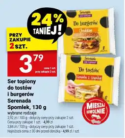 Twój Market Ser topiony do tostów i burgerów Serenada oferta