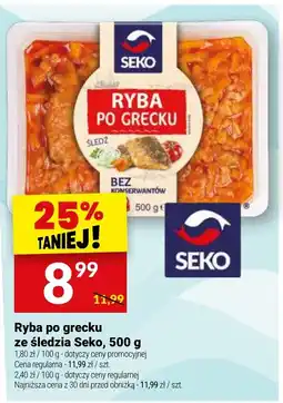 Twój Market Ryba po grecku ze śledzia Seko oferta