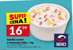 Twój Market Sałatka surimi z ananasem Seko oferta