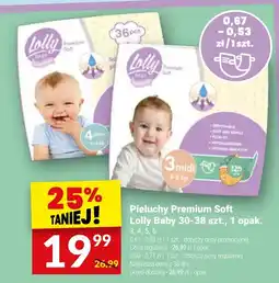 Twój Market Pieluchy Premium Soft Lolly Baby oferta