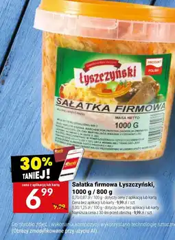 Twój Market Sałatka firmowa Łyszczyński oferta