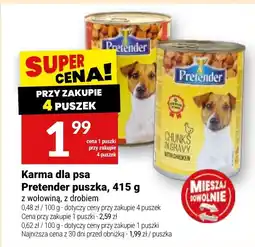 Twój Market Karma dla psa Pretender oferta