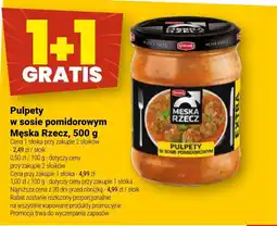 Twój Market Pulpety w sosie pomidorowym Męska Rzecz oferta