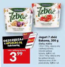 Twój Market Jogurt 7 zbóż Bakoma oferta