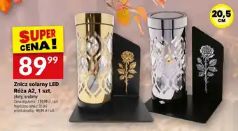 Twój Market Znicz solarny LED Róża A2 oferta