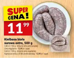 Twój Market Kiełbasa biała surowa extra oferta