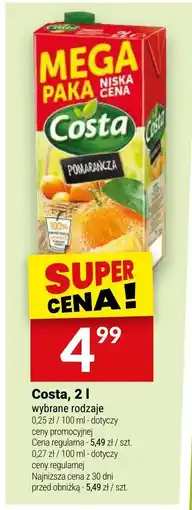 Twój Market Costa, 2 l oferta