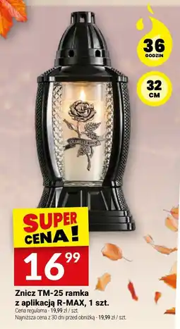 Twój Market Znicz TM-25 ramka z aplikacją R-MAX oferta