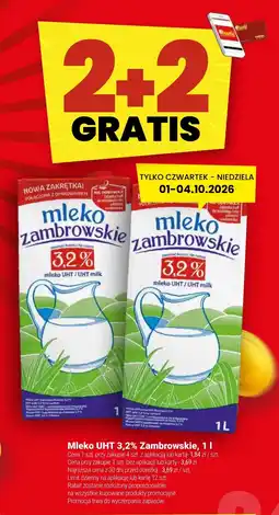 Twój Market Mleko UHT 3,2% Zambrowskie oferta