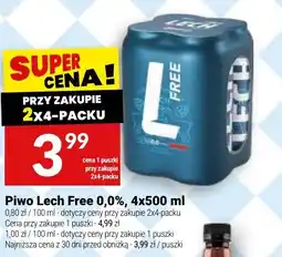 Twój Market Piwo Lech Free 0,0% oferta
