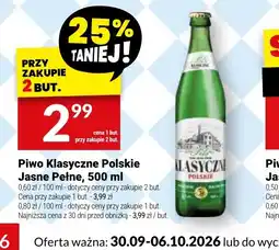 Twój Market Piwo Klasyczne Polskie Jasne Pełne oferta