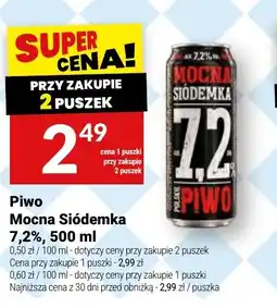 Twój Market Piwo Mocna Siódemka oferta