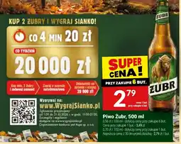 Twój Market Piwo Żubr oferta