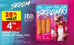 Twój Market Kiełbaski z szynki Skolimki JBB Bałdyga oferta