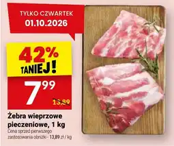 Twój Market Żebra wieprzowe pieczeniowe oferta