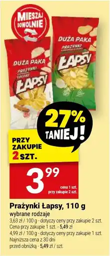 Twój Market Prażynki Łapsy oferta