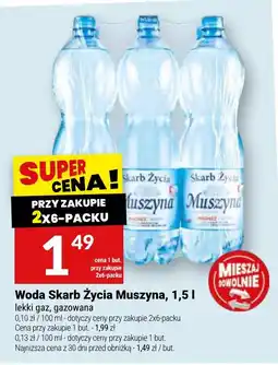 Twój Market Woda Skarb Życia Muszyna oferta